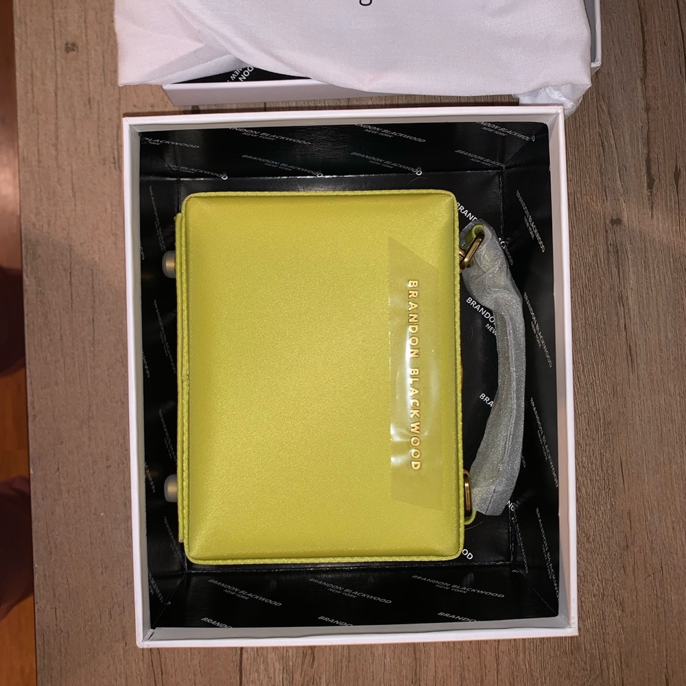 Mini Kendrick Trunk | Yellow Green Nylon
